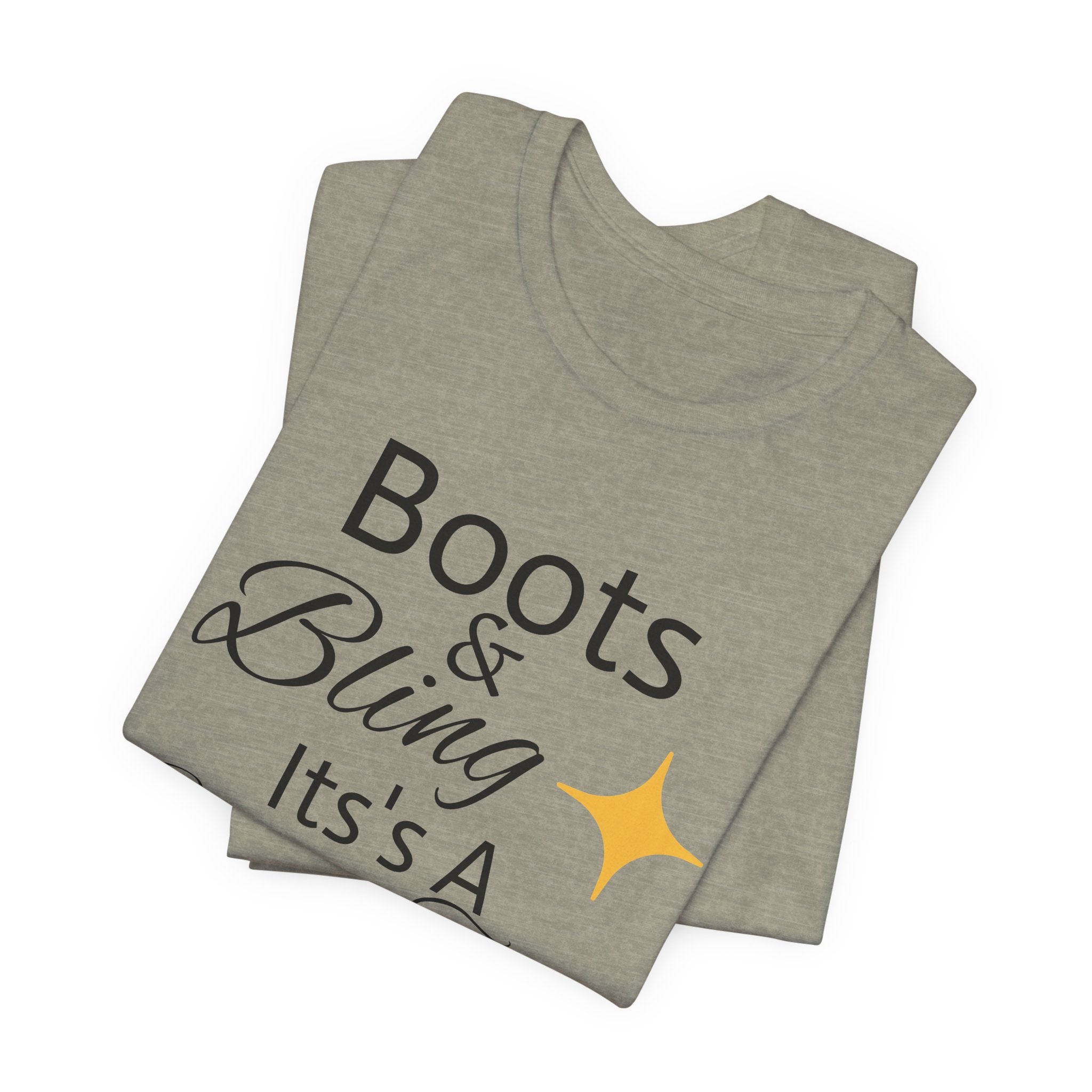 Country Vibe Tee - Boots & Bling T-Shirt