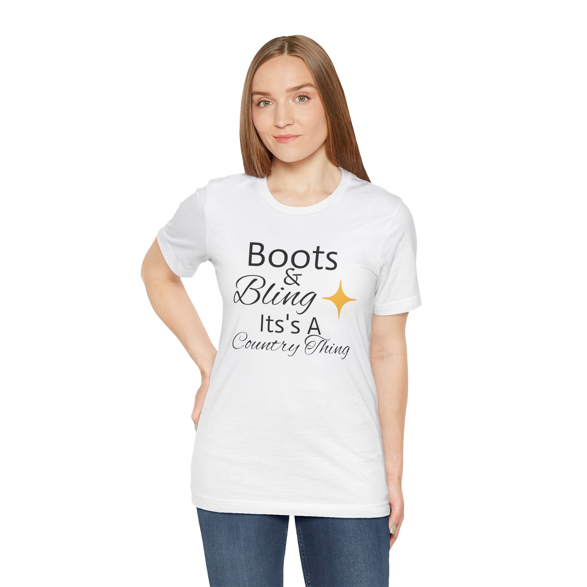 Country Vibe Tee - Boots & Bling T-Shirt