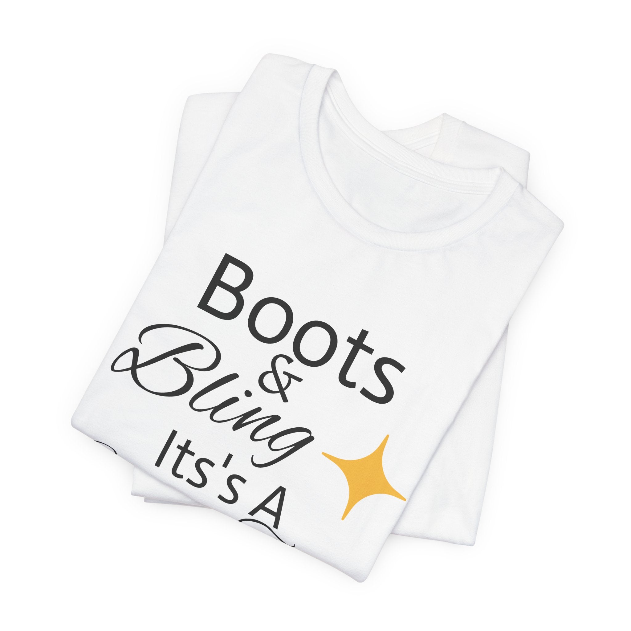 Country Vibe Tee - Boots & Bling T-Shirt
