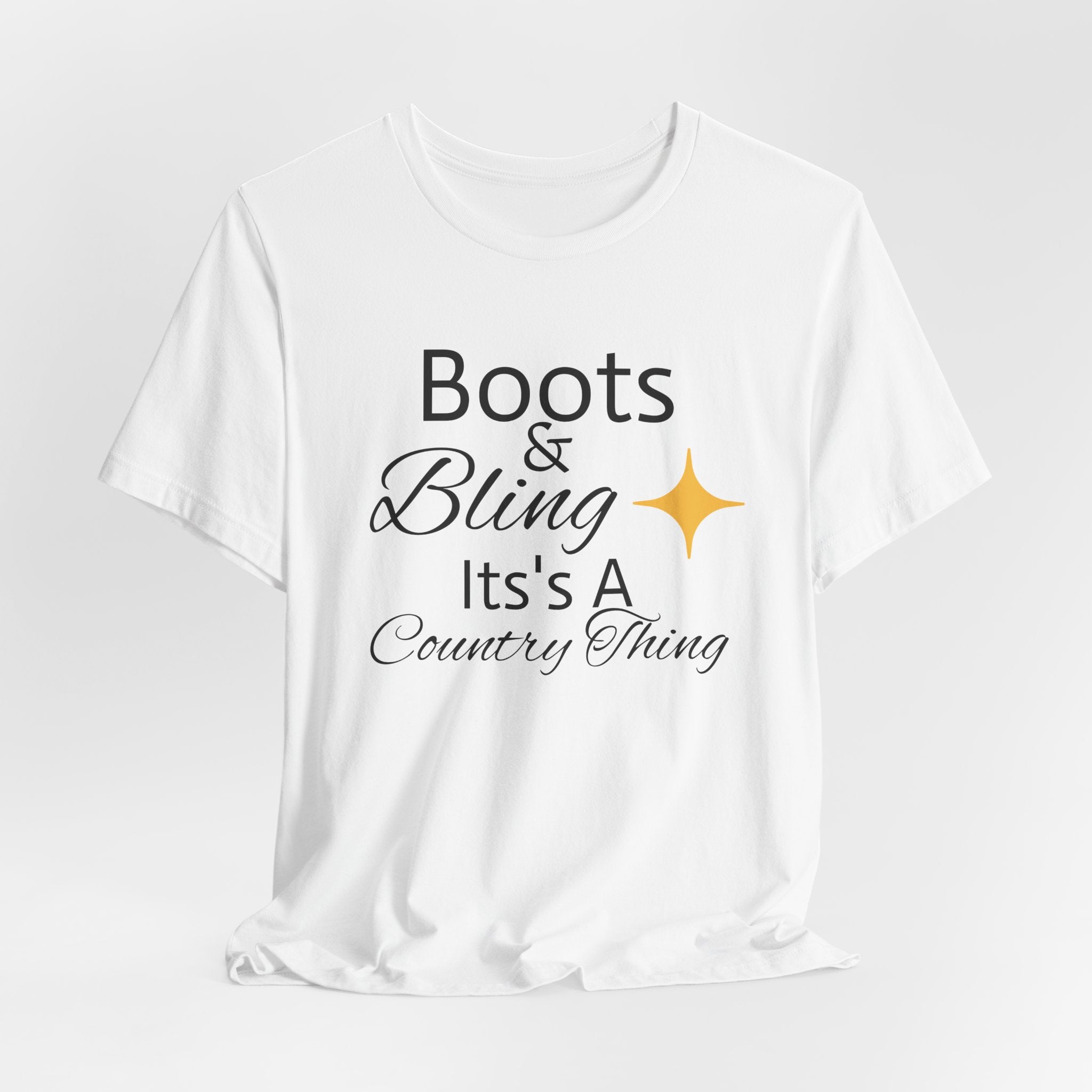 Country Vibe Tee - Boots & Bling T-Shirt
