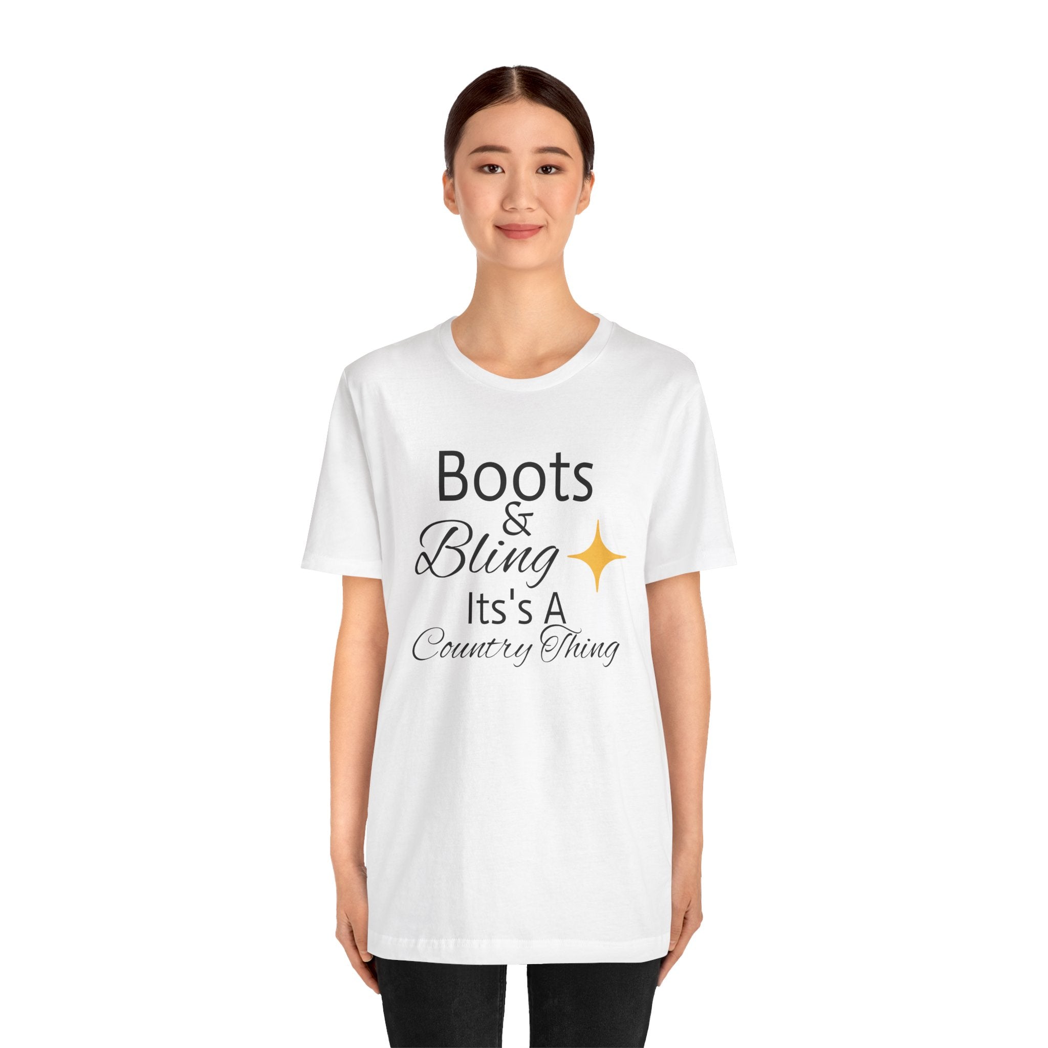 Country Vibe Tee - Boots & Bling T-Shirt