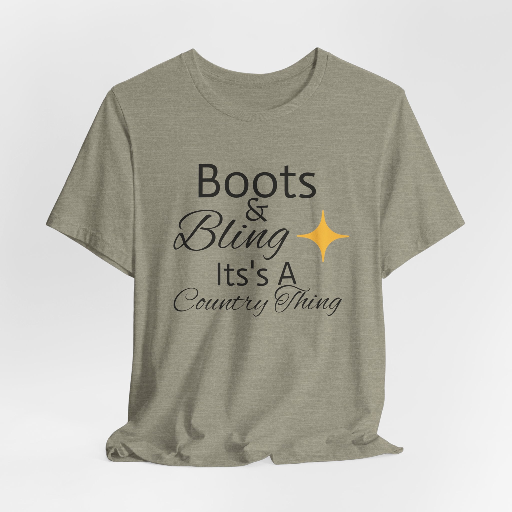 Country Vibe Tee - Boots & Bling T-Shirt