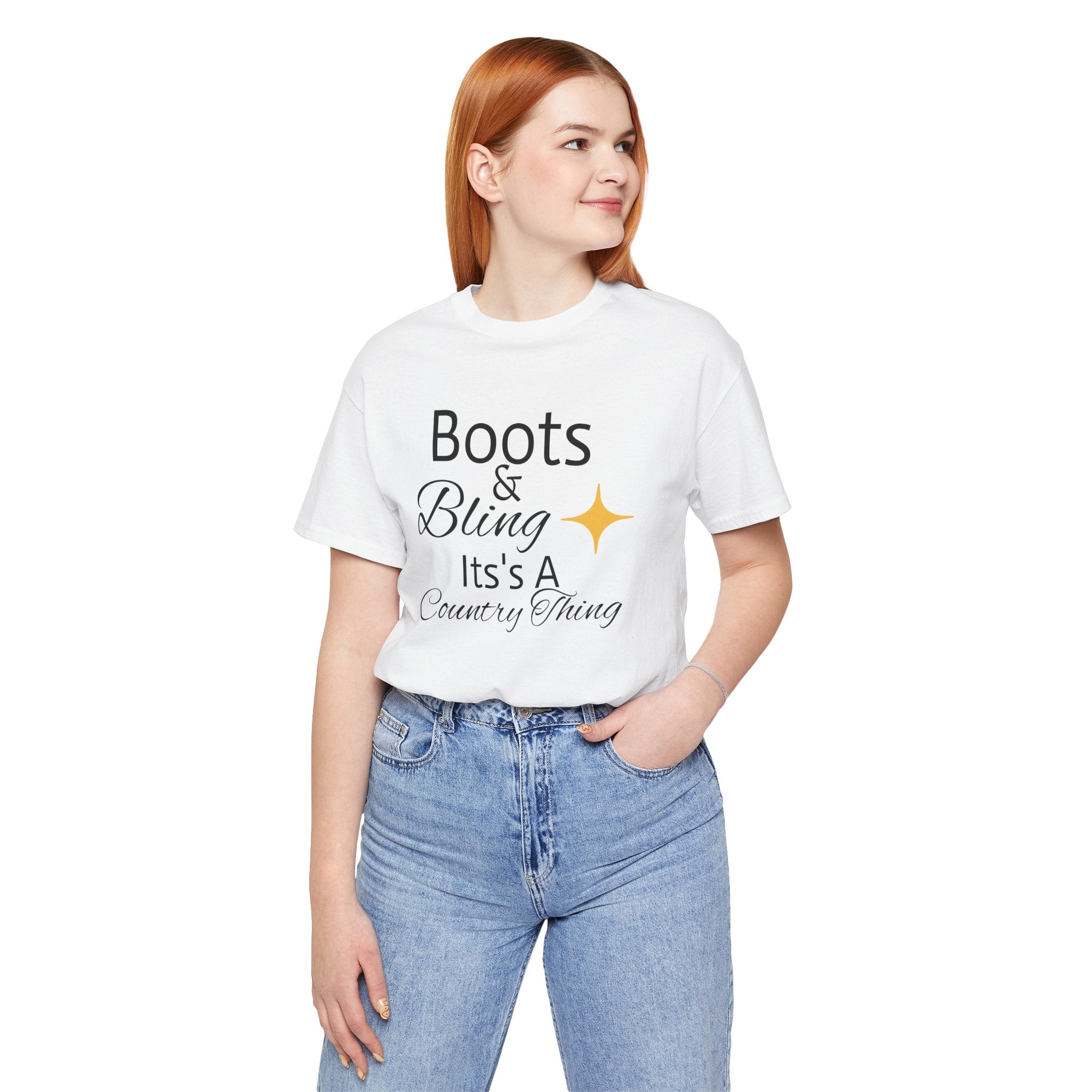 Country Vibe Tee - Boots & Bling T-Shirt