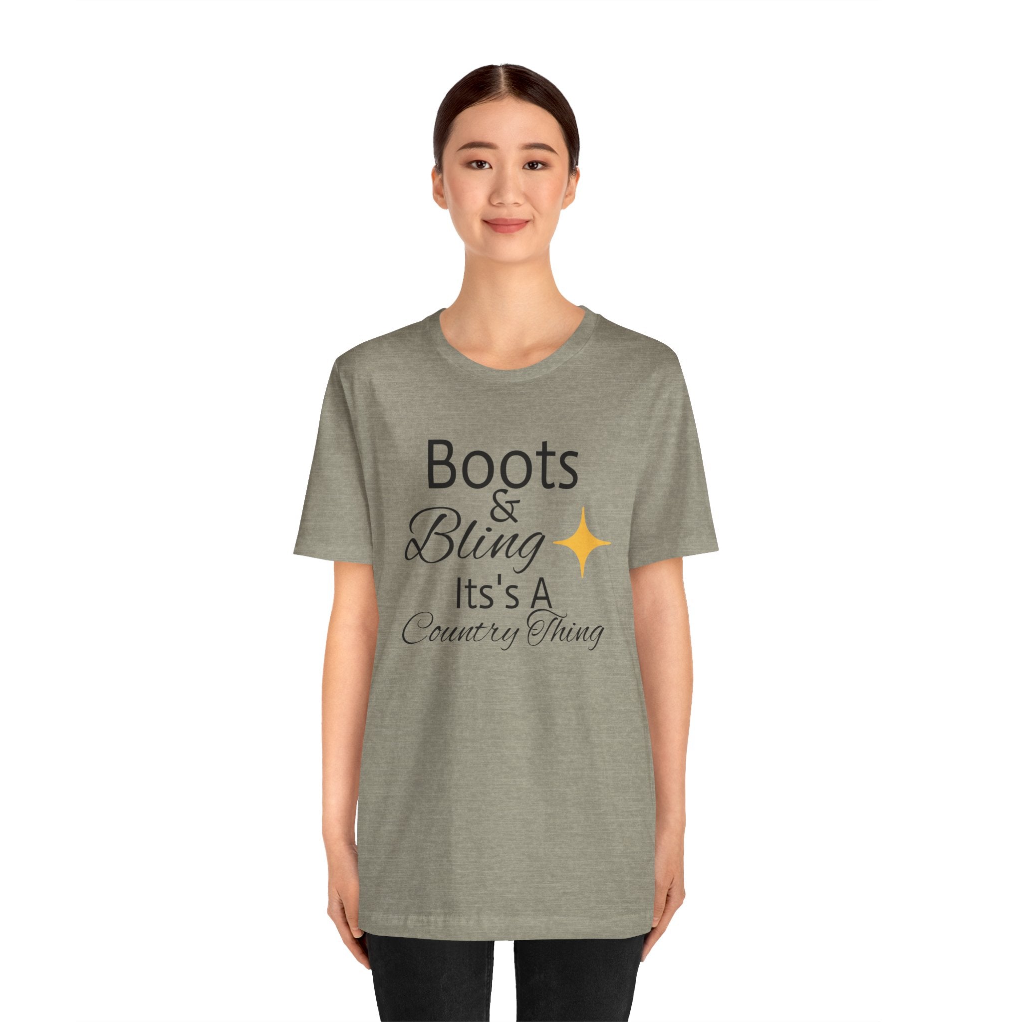 Country Vibe Tee - Boots & Bling T-Shirt