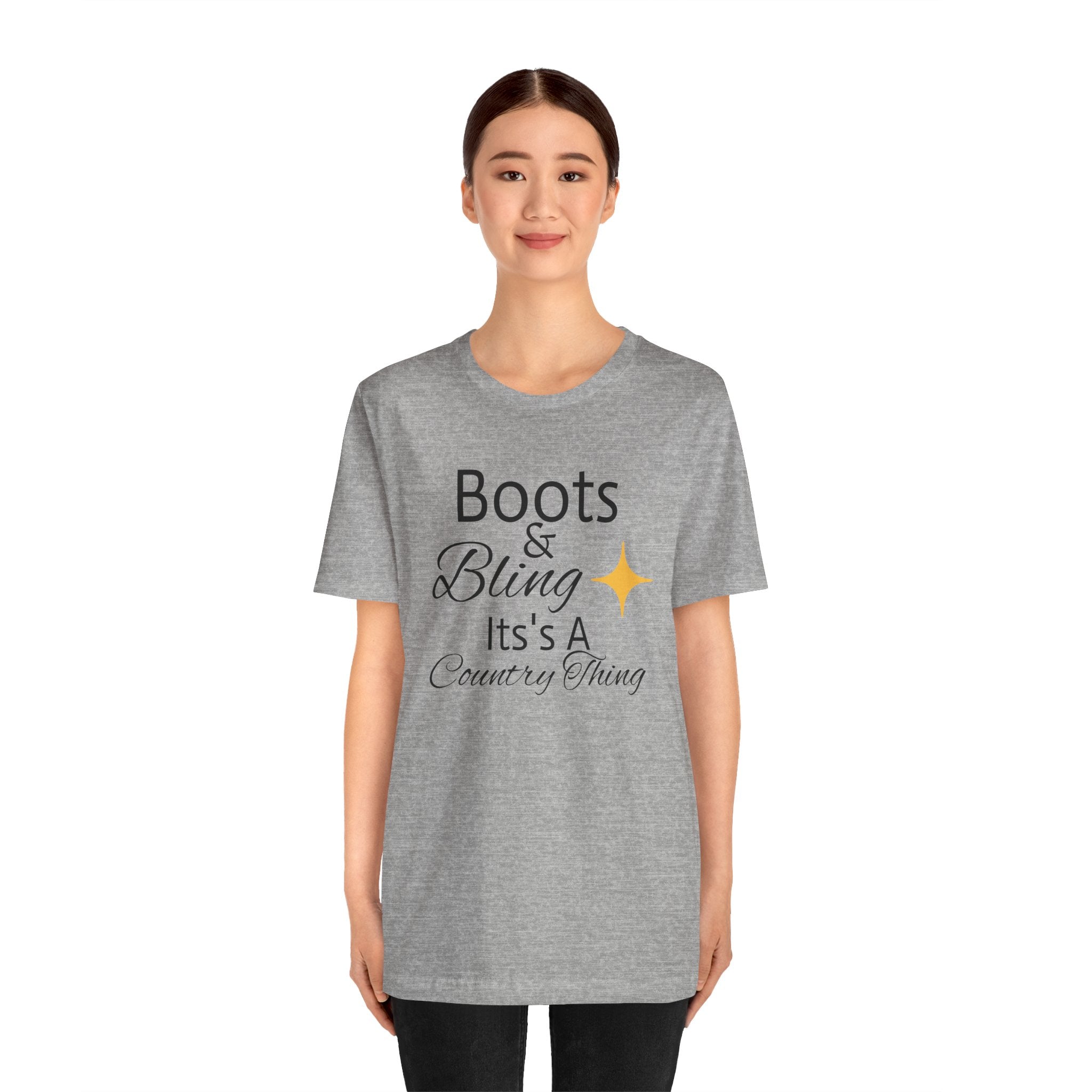 Country Vibe Tee - Boots & Bling T-Shirt