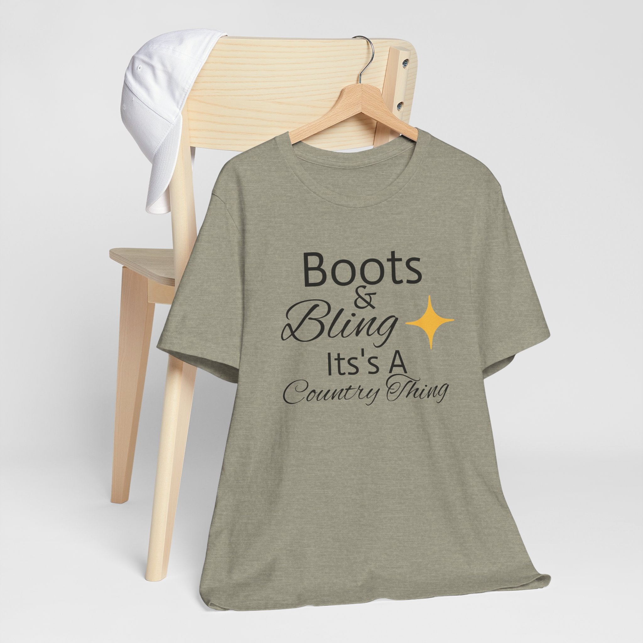 Country Vibe Tee - Boots & Bling T-Shirt