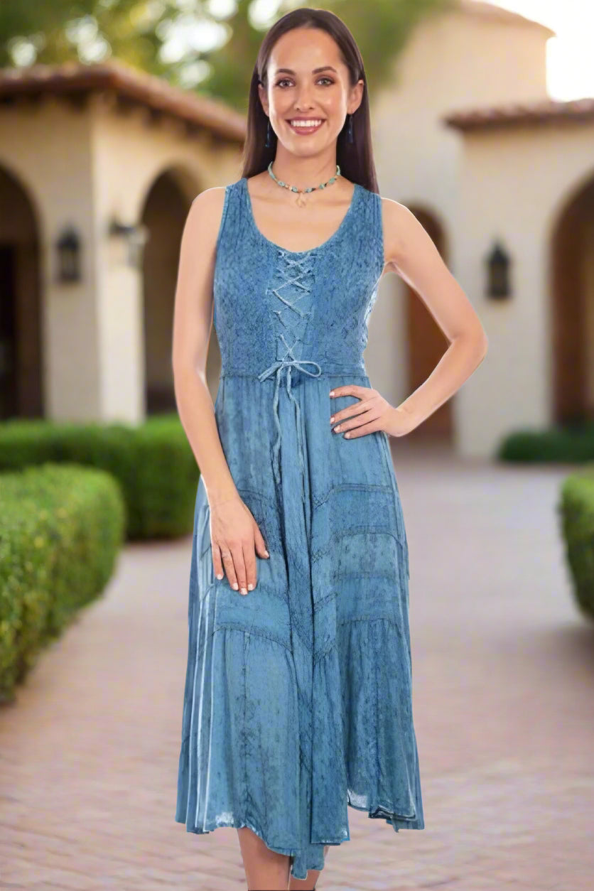 SALE- SCULLY DENIM DRESS