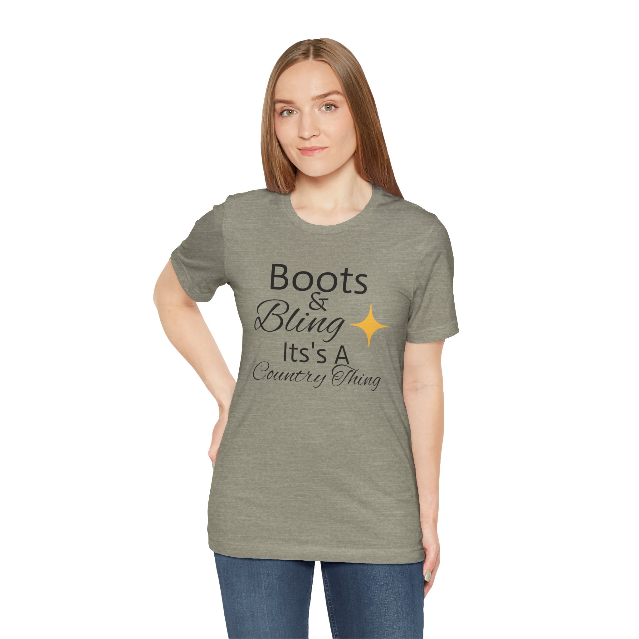 Country Vibe Tee - Boots & Bling T-Shirt