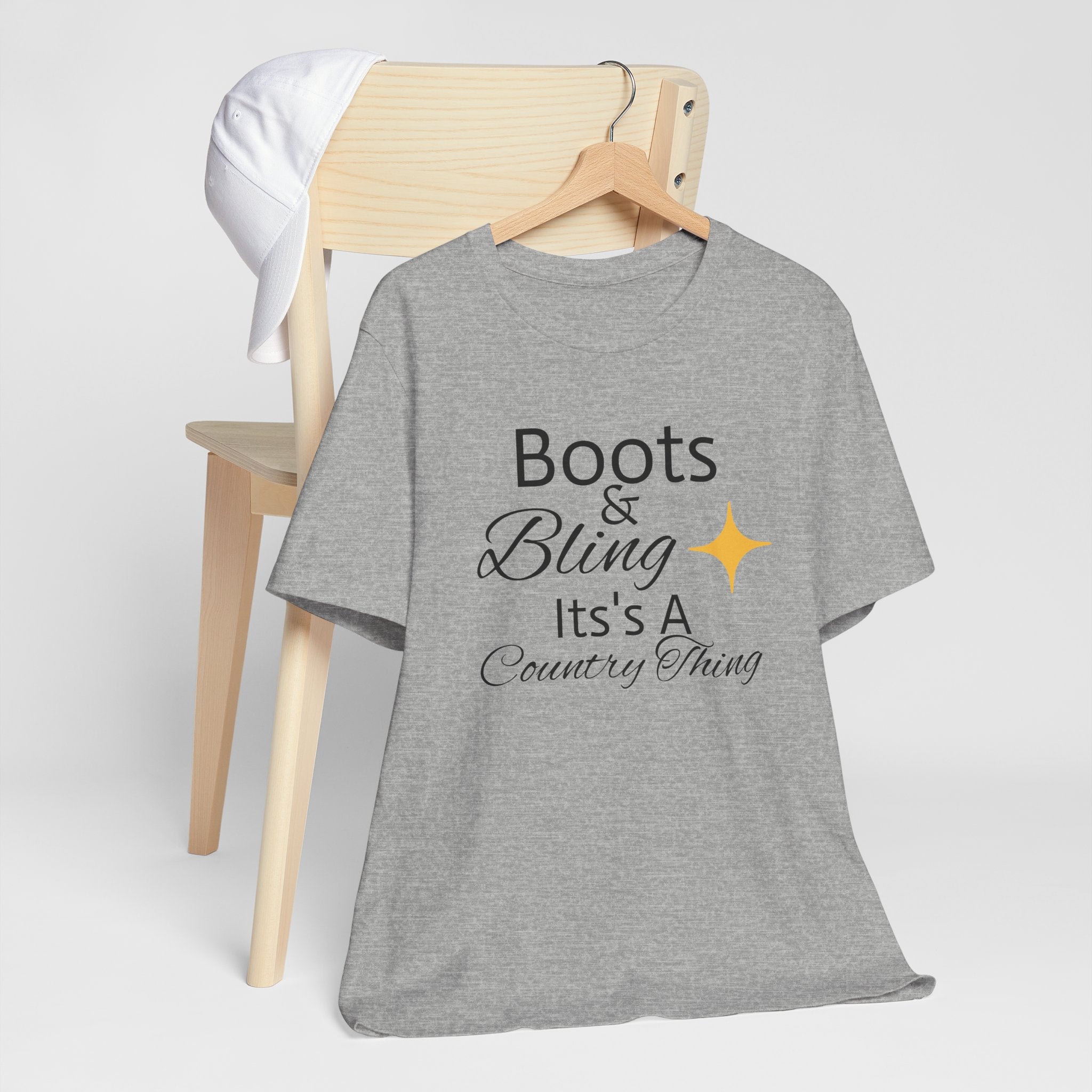 Country Vibe Tee - Boots & Bling T-Shirt