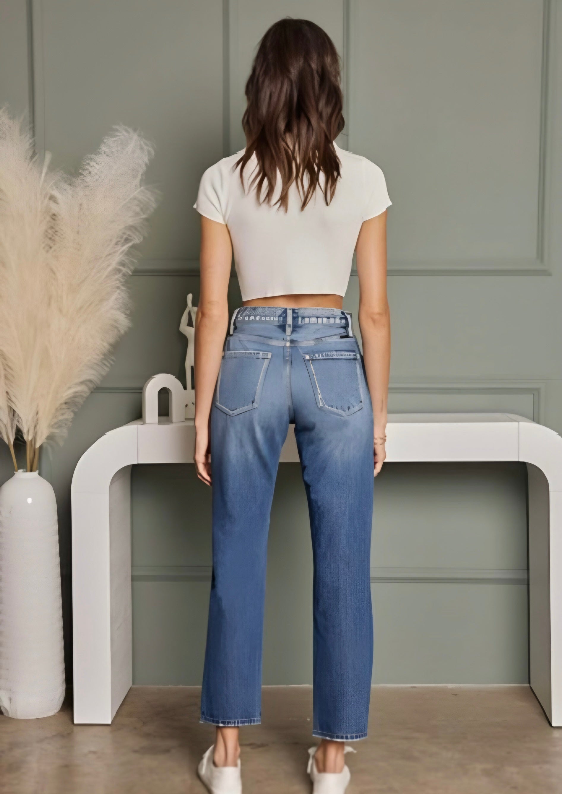 HIGH RISE BOYFRIEND JEANS