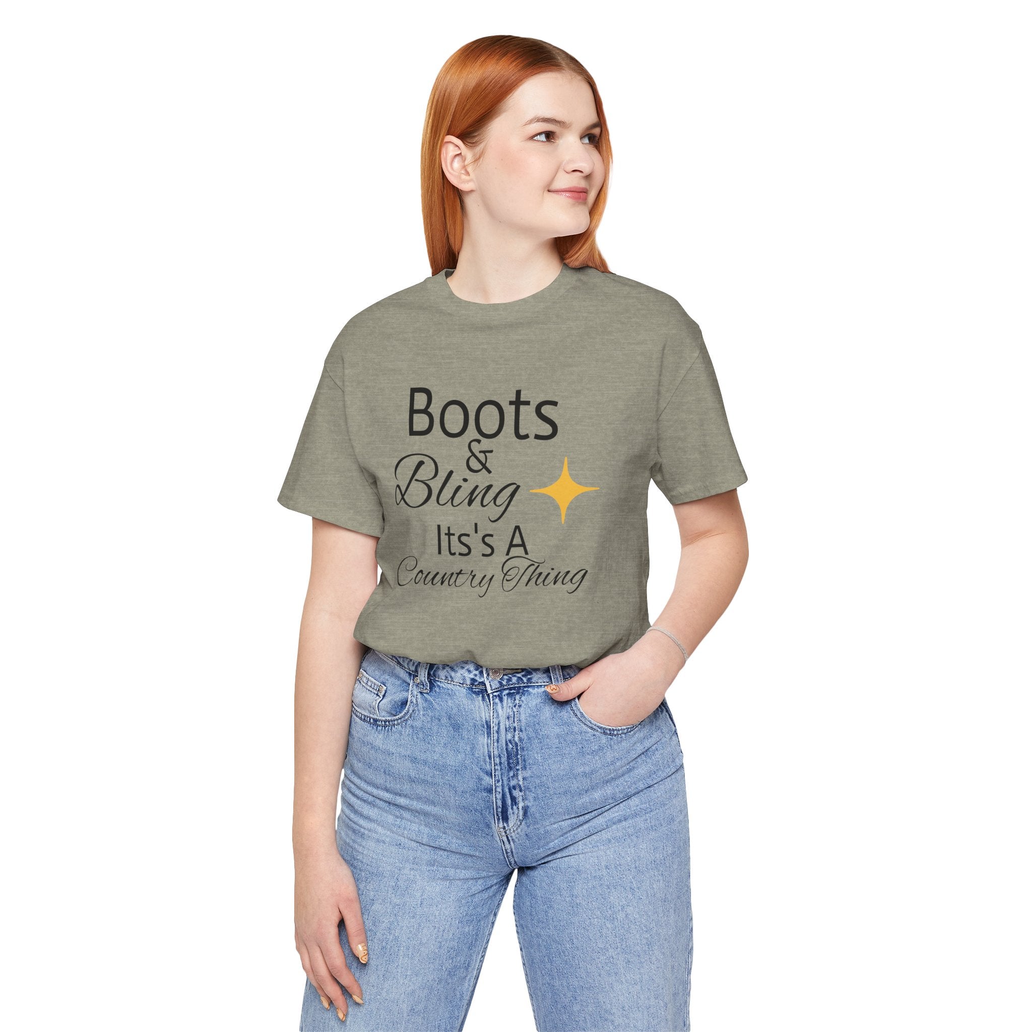 Country Vibe Tee - Boots & Bling T-Shirt