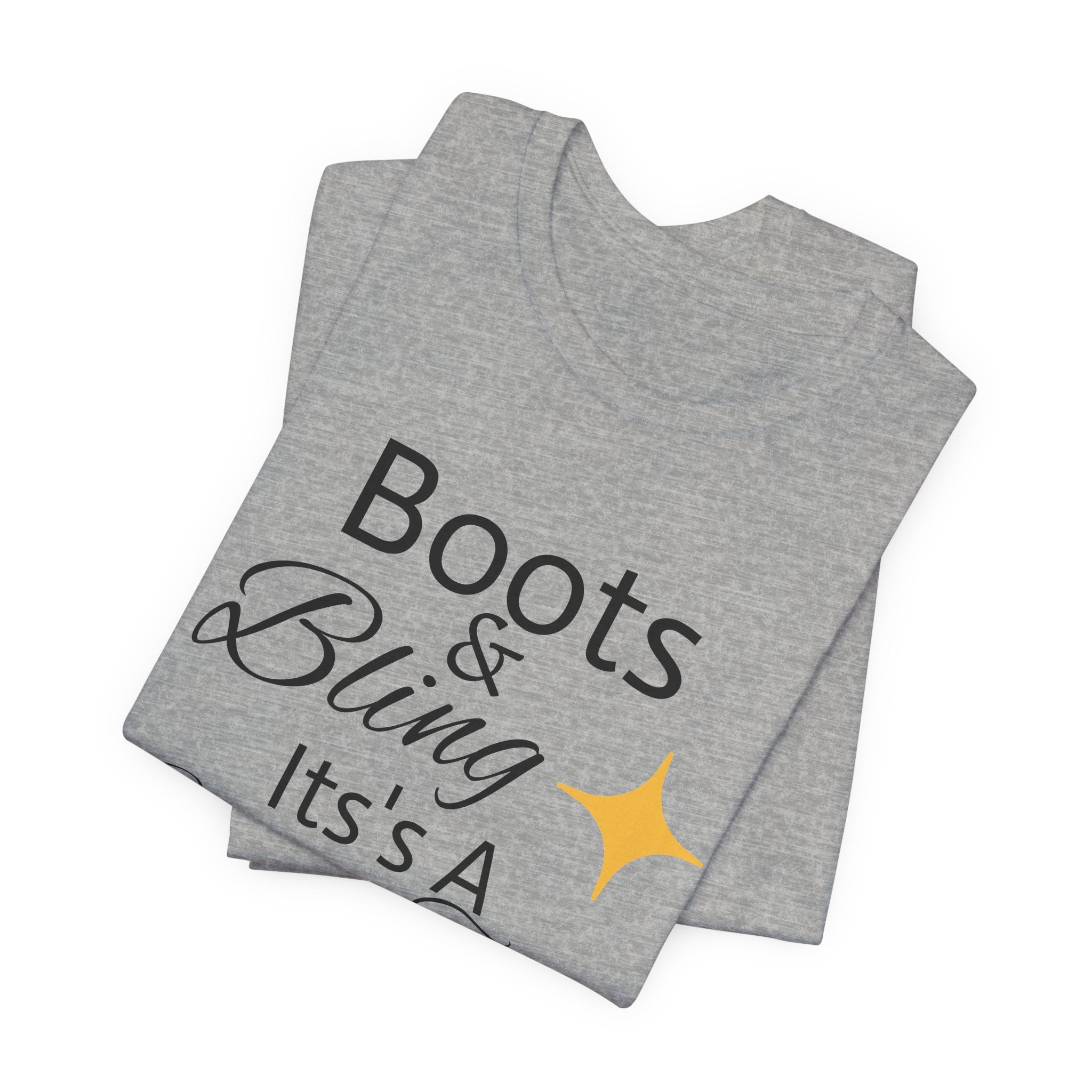 Country Vibe Tee - Boots & Bling T-Shirt