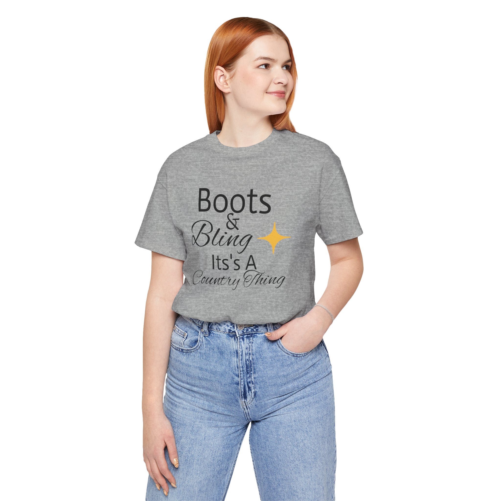 Country Vibe Tee - Boots & Bling T-Shirt