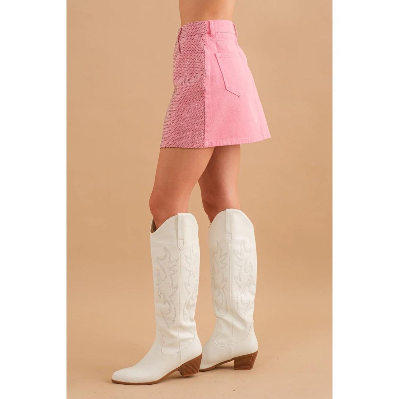 BARBIE PINK RODEO SKIRT