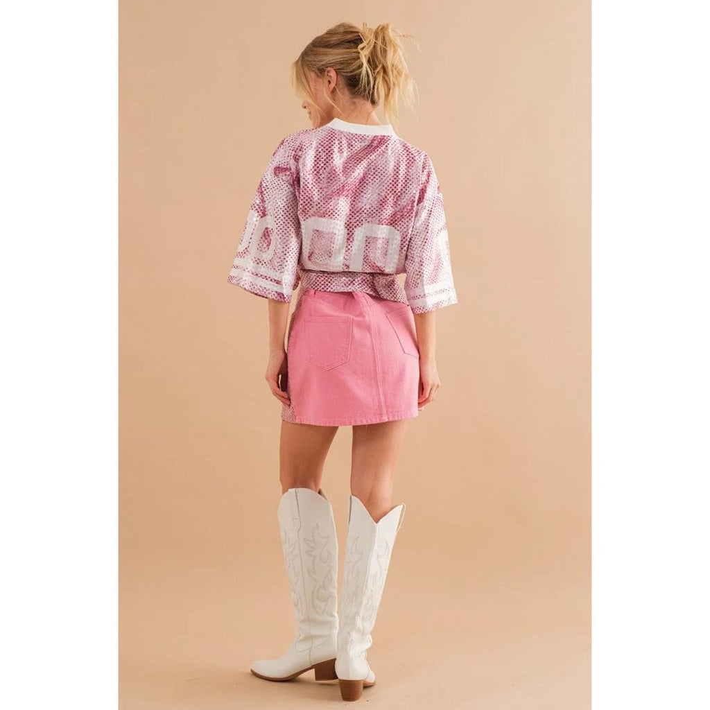 BARBIE PINK RODEO SKIRT