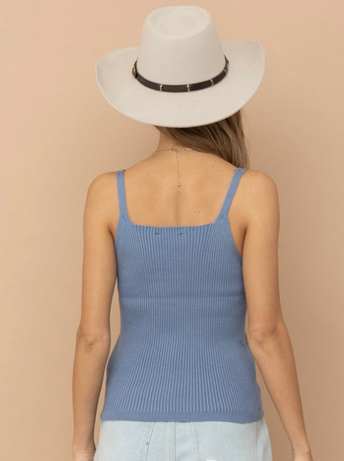 Sweater Knitted Tank Cami