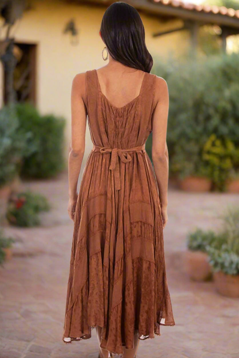 SALE- SCULLY LACE ME UP DRESS