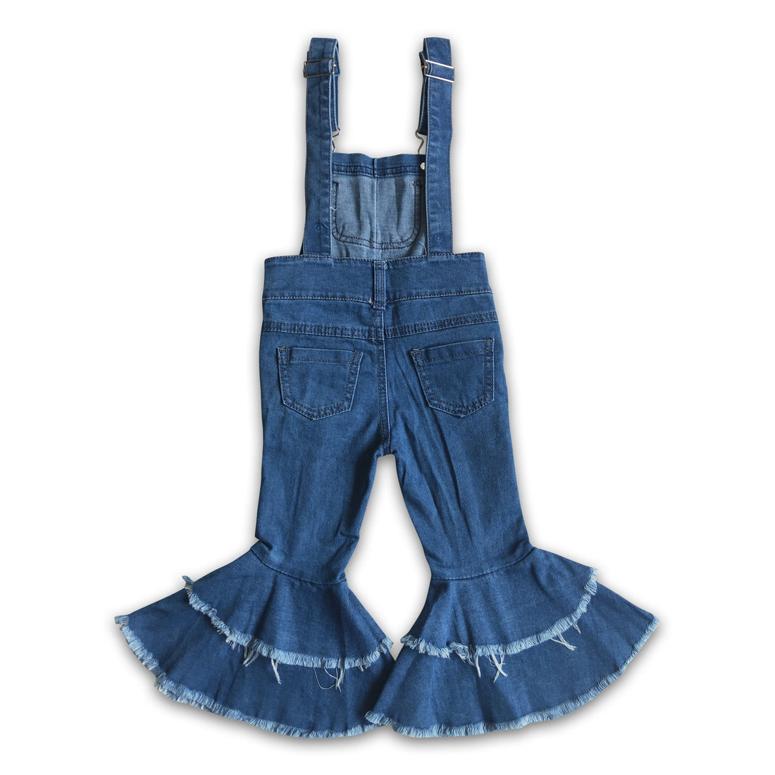 LIL' RODEO RUFFLES OVERALLS