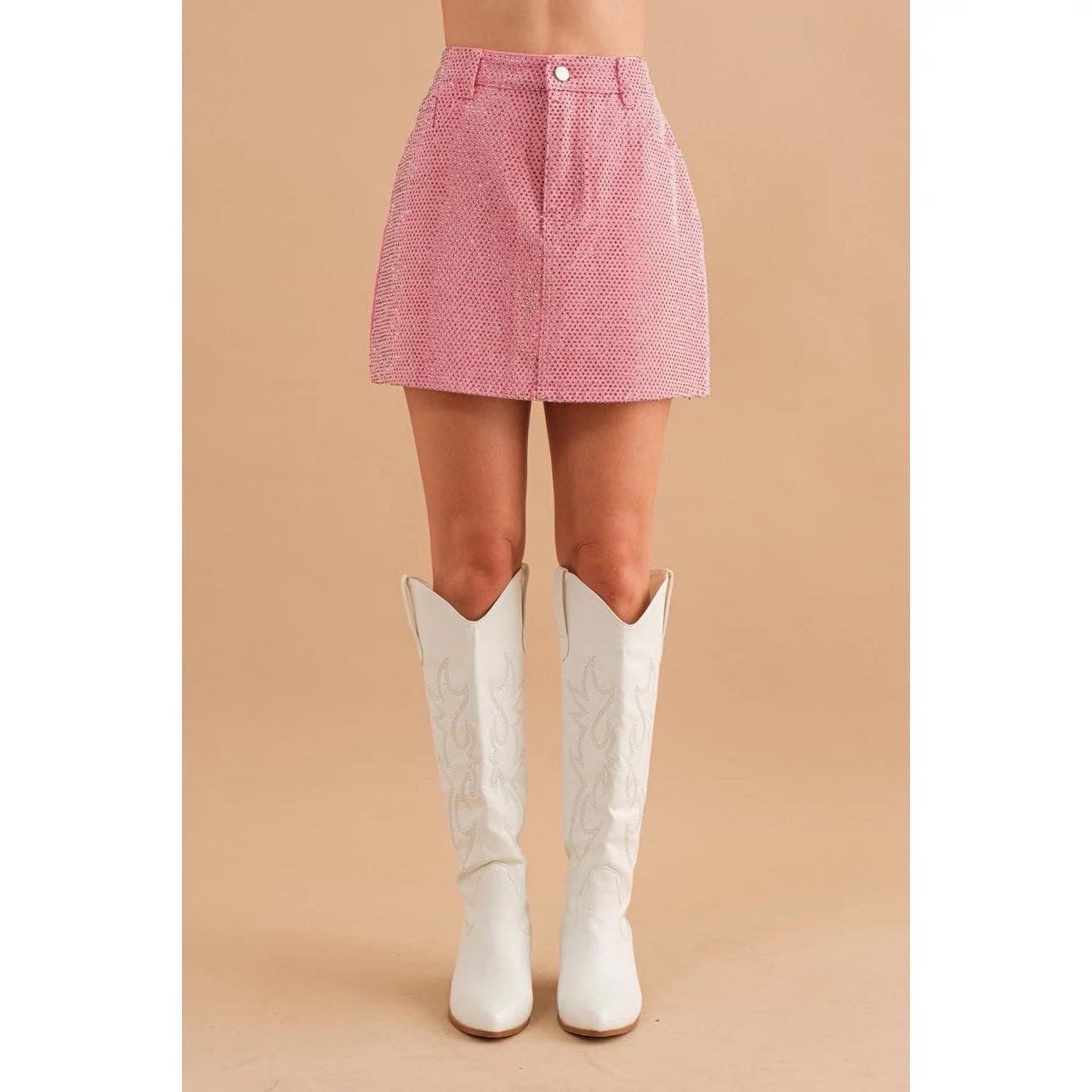 BARBIE PINK RODEO SKIRT