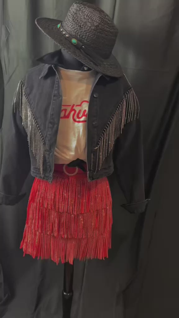 LIL' RED RODEO SKIRT
